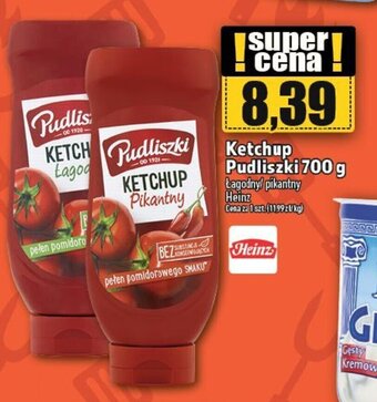 Topaz Ketchup Pudliszki 700 g oferta