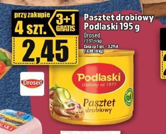 Topaz Pasztet drobiowy Podlaski 195 g oferta