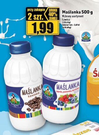 Topaz Maślanka 500 g 40% oferta