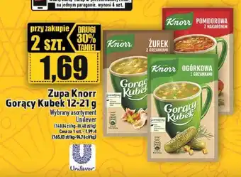 Topaz Zupa Knorr Gorący Kubek 12-21 g Unilever oferta