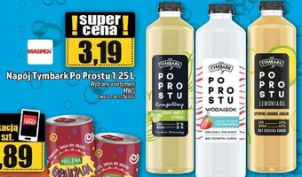 Topaz Napój Tymbark Po Prostu 1,25 L oferta