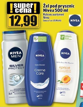 Topaz Żel pod prysznic Nivea 500 ml oferta