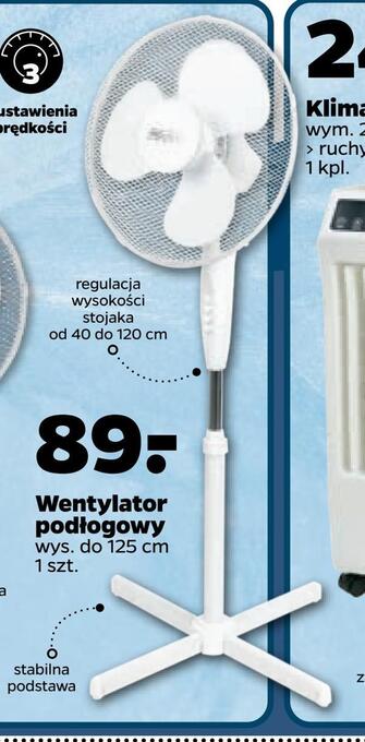 Wentylator podłogowy