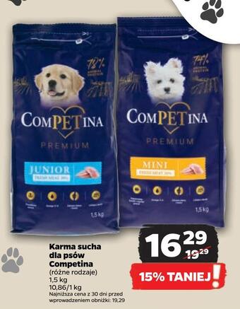 Netto Karma sucha dla psów competina oferta