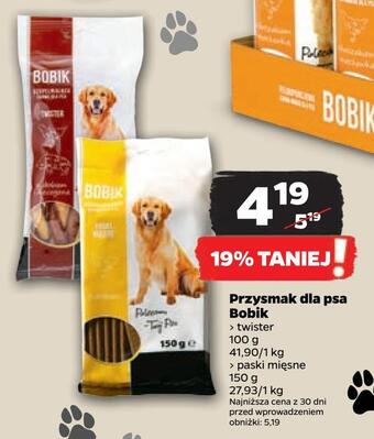 Netto Przysmak dla psa bobik oferta