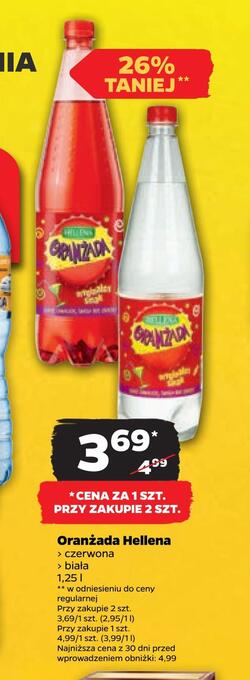 Netto Oranżada hellena oferta