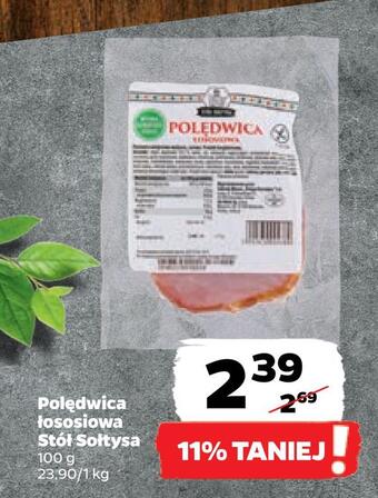 Netto Polędwica łososiowa stół sołtysa oferta