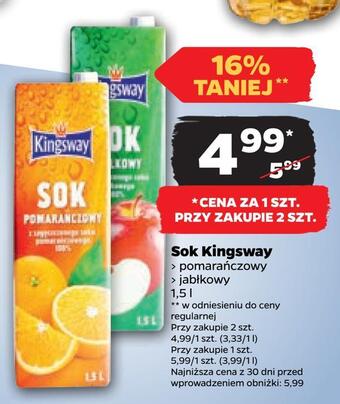 Netto Sok kingsway oferta