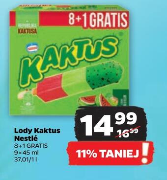 Netto Lody kaktus nestlé oferta