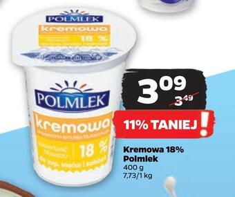 Netto Kremowa 18% polmlek oferta
