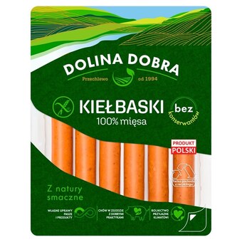 Makro Dolina dobra kiełbaski 100 % mięsa 250 g oferta