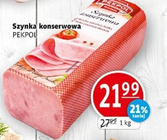 Prim Market PEKPOL Szynka konserwowa 1kg oferta