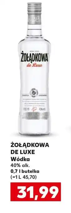 Kaufland Żołądkowa de Luxe wódka 40% 0,7l oferta