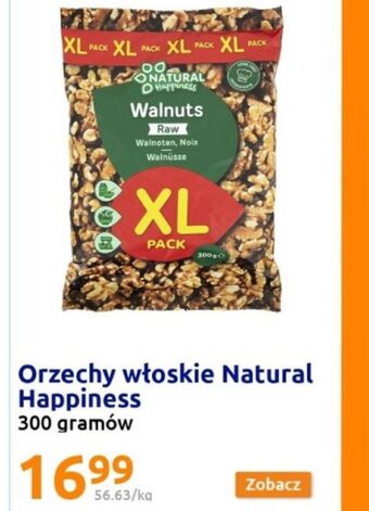 Action Orzechy włoskie natural happiness 300g oferta
