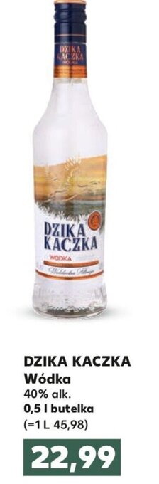 Kaufland Dzika Kaczka wódka 40% 0,5l oferta