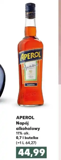 Kaufland Aperol napój alkoholowy 11% 0,7l oferta
