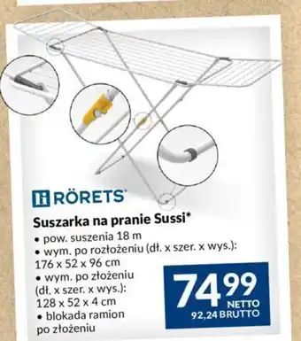 Makro Suszarka na pranie Sussi oferta