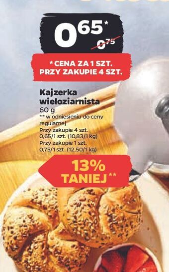 Netto Kajzerka wieloziarnista oferta
