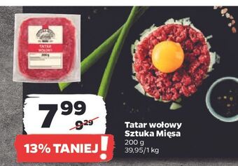 Netto Tatar wołowy sztuka mięsa netto oferta