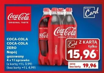 Kaufland Napój coca-cola zero oferta