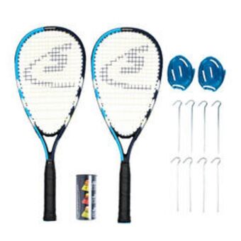 Decathlon Zestaw 2 rakiety, lotki i 1 kort do crossmintona speedminton s65+ oferta