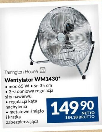 Makro Tarrington House Wentylator WM1430* oferta