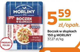 Gama Boczek w słupkach 150 g MORLINY oferta