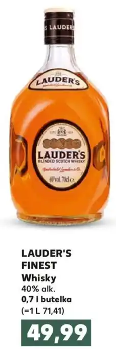 Kaufland Lauder's Finest whisky 40% 0,7l oferta