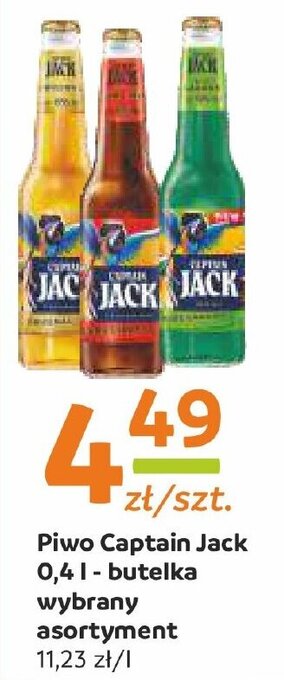 Gama Piwo Captain Jack 0,4 l oferta