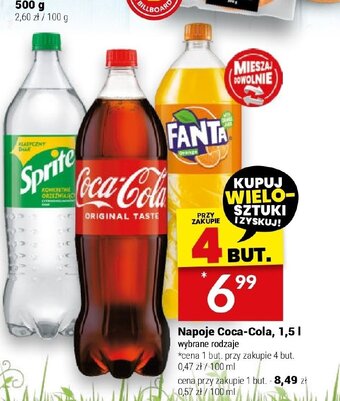 Twój Market Napoje Coca-Cola, 1,5 l oferta