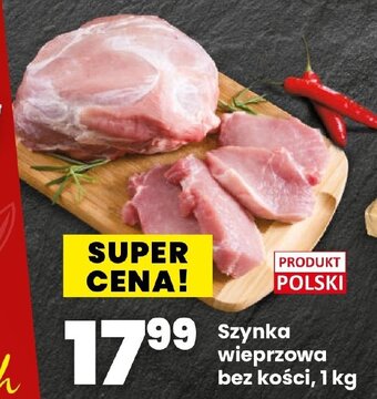Twój Market Szynka wieprzowa bez kości, 1 kg oferta