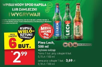Twój Market Piwo Lech, 500 ml oferta