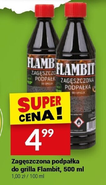 Twój Market Zagęszczona podpałka do grilla Flambit, 500 ml oferta