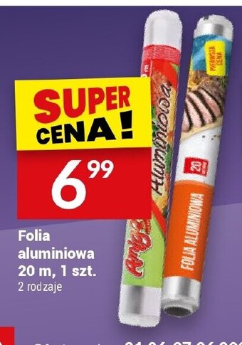 Twój Market Folia aluminiowa 20 m, 1 szt. oferta