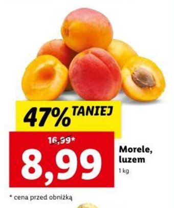 Lidl Morele, luzem 1 kg oferta