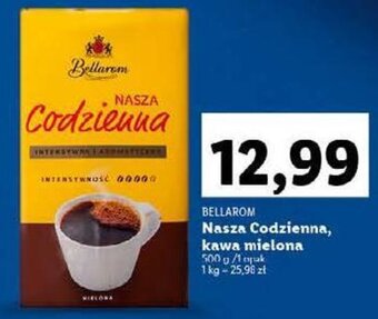 Lidl Bellarom Nasza Codzienna, kawa mielona 500 g oferta