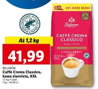 Lidl Caffè Crema Classico, kawa ziarnista, XXL 1,2 kg oferta