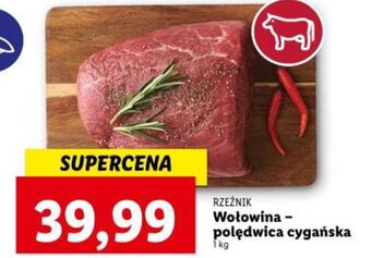 Lidl Wołowina - polędwica cygańska 1 kg oferta