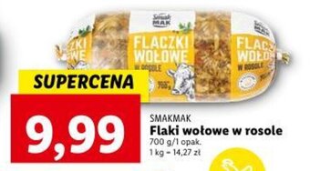 Lidl Flaki wołowe w rosole 700 g oferta