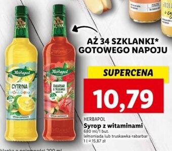 Lidl HERBAPOL Syrop z witaminami 680 ml oferta