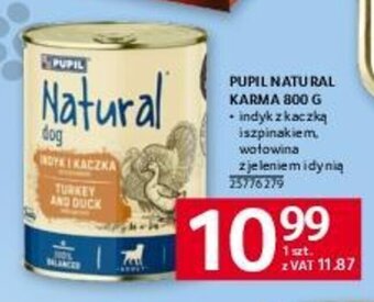 Selgros PUPIL NATURAL KARMA 800 G oferta