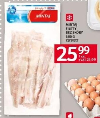 Selgros MINTAJ FILETY BEZ SKÓRY 800 G oferta