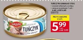 Selgros TUŃCZYK KAWAŁKI 170 G oferta