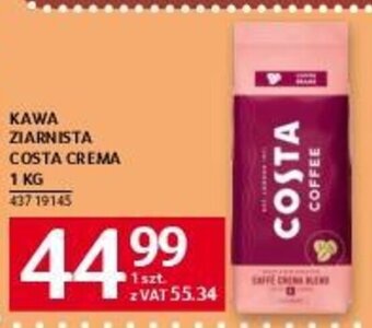 Selgros KAWA ZIARNISTA COSTA CREMA 1 KG oferta