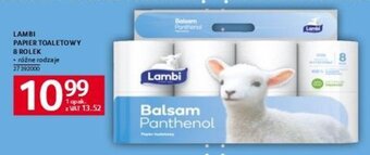 Selgros LAMBI PAPIER TOALETOWY 8 ROLEK oferta