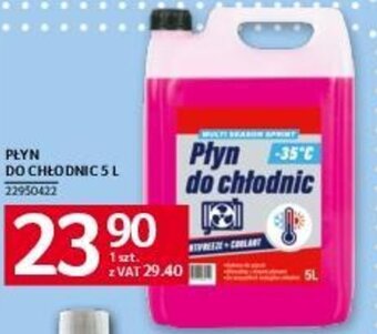 Selgros PŁYN DO CHŁODNIC 5 L oferta