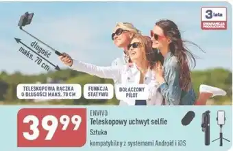 ALDI Teleskopowy uchwyt selfie oferta