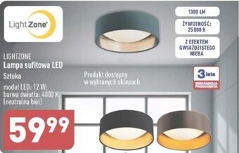 ALDI LIGHTZONE Lampa sufitowa LED oferta