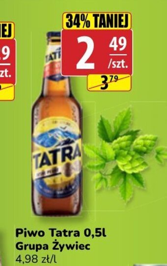 API MARKET Grupa Żywiec Piwo Tatra 0,5l oferta