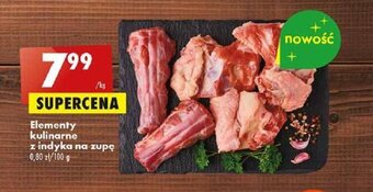 Biedronka Elementy kulinarne z indyka na zupę 1kg oferta